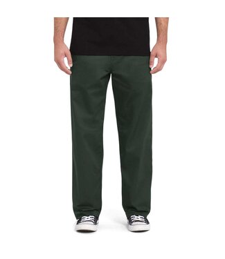 VOLCOM VOLCOM MENS FRICKIN SKATE CHINO PANTS DARK FOREST