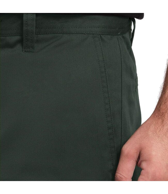 VOLCOM MENS FRICKIN SKATE CHINO PANTS DARK FOREST