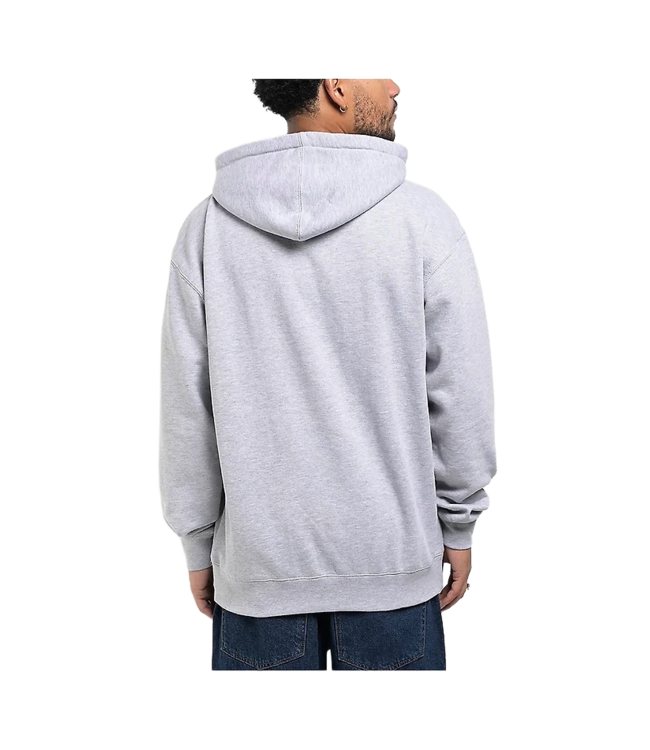 DEATHWISH MENS DEATHSPRAY HOODIE HEATHER GREY
