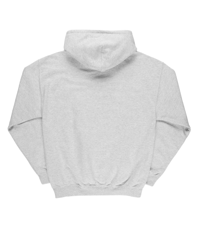 THRASHER X ANTIHERO MENS COVER THE EARTH HOODIE ASH GREY