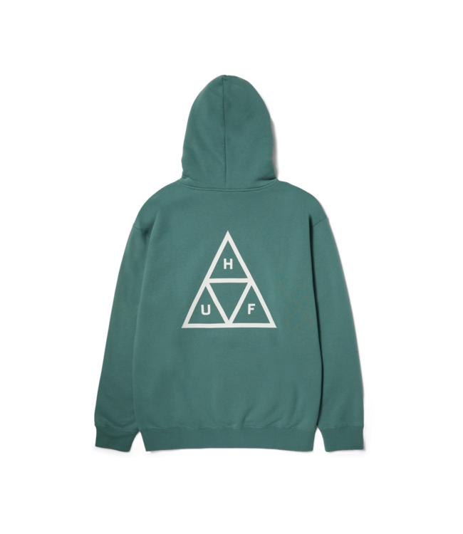 HUF MENS SET TRIPLE TRIANGLE HOODIE SAGE
