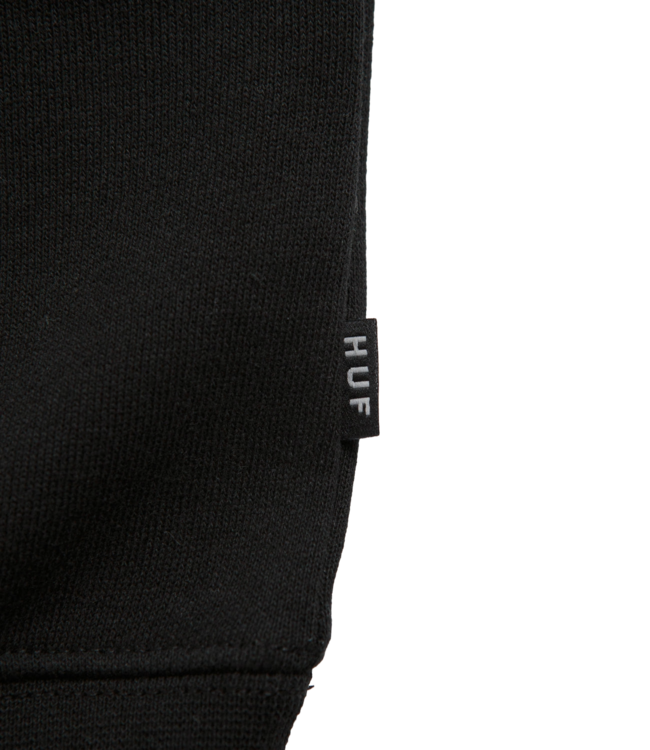 HUF MENS ZINE HOODIE BLACK