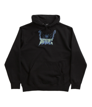 HUF MENS ZINE HOODIE BLACK
