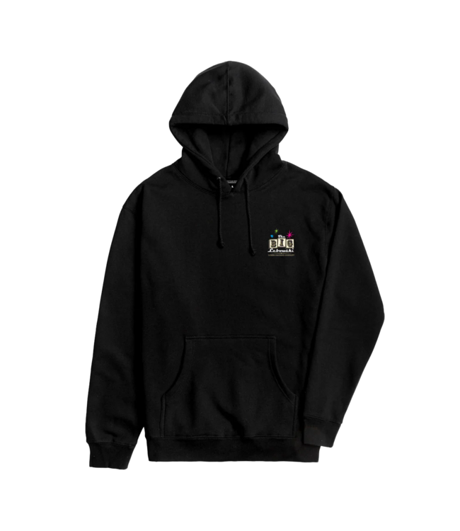 LOSER MACHINE MENS STRIKES & GUTTERS FLEECE HOODIE