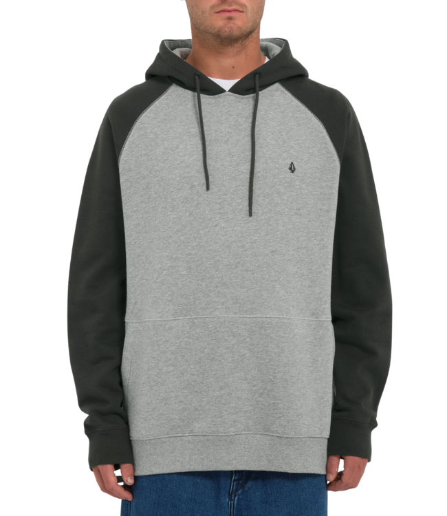 VOLCOM MENS HOMAK PULLOVER HOODIE STEALTH