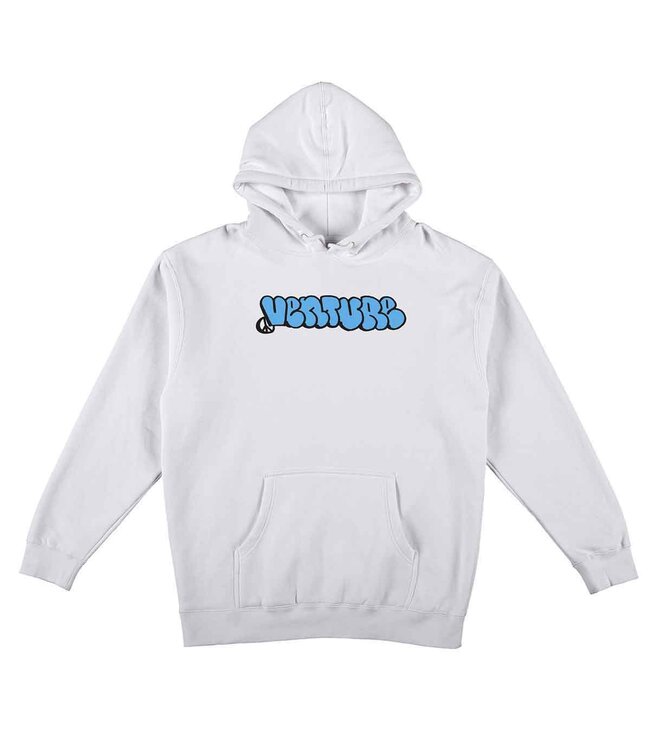 VENTURE MENS THROW PULLOVER HOODIE WHITE