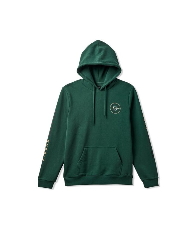 BRIXTON MENS CREST HOODIE