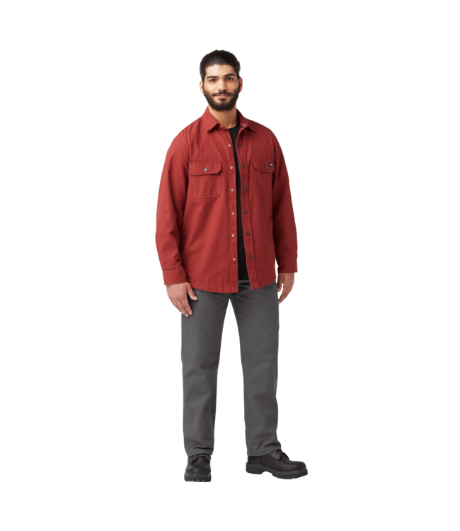 DICKIES MENS DUCK UTILITY DENIM PANTS RISED SLATE