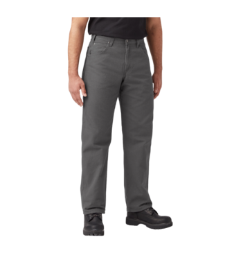DICKIES MENS DUCK UTILITY DENIM PANTS RISED SLATE