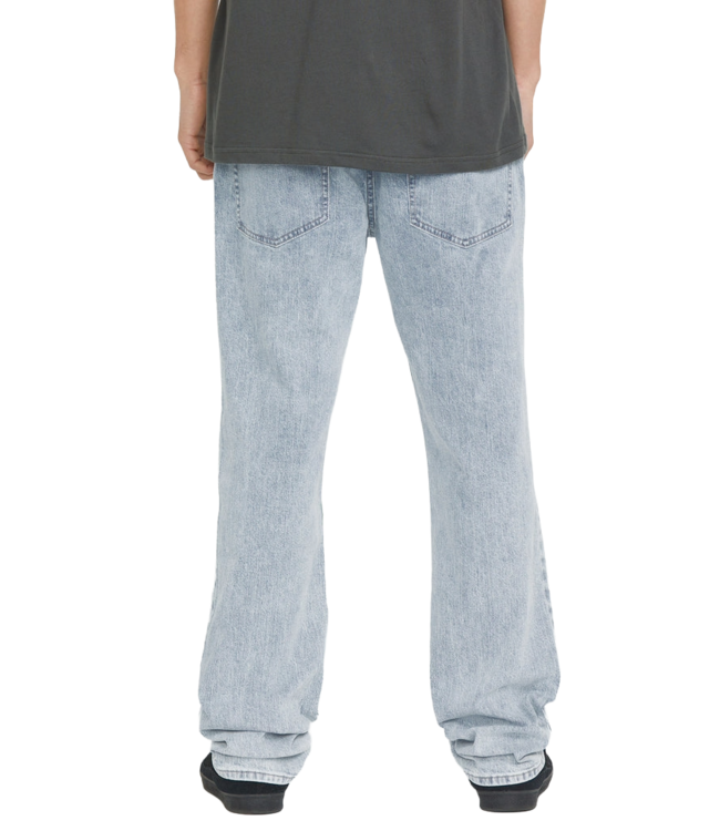 VOLCOM MENS SOLVER DENIM PANTS (CNA) CAROLINA BLUE