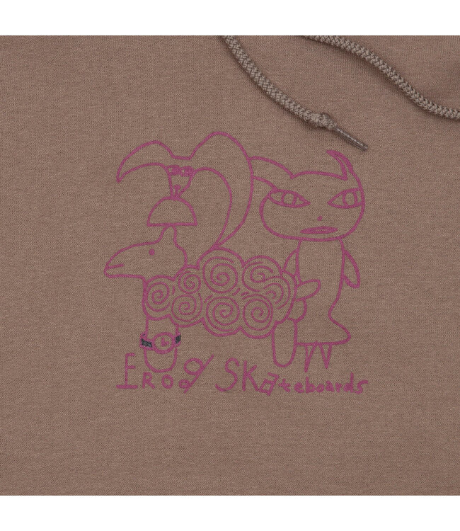 FROG MENS SHEEP FRIENDS HOODIE SANDY