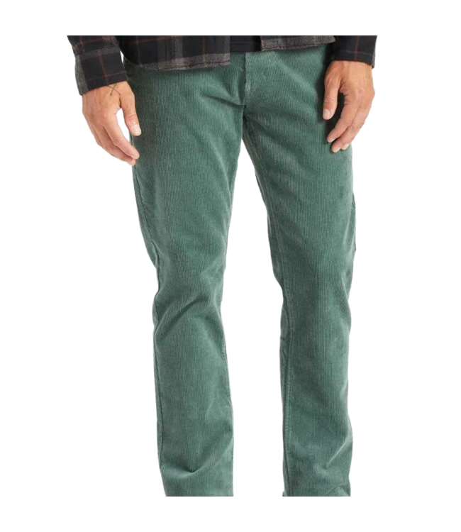 BRIXTON MENS CHOICE CHINO DARK FOREST CORD