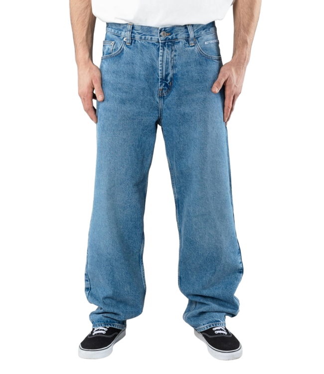BEYOND MEDALS LOOSE JEANS BLUE