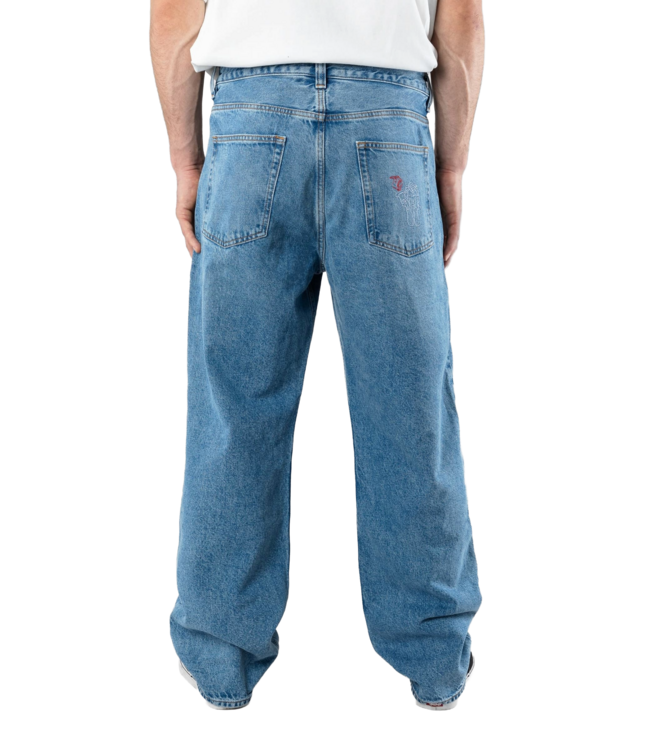 BEYOND MEDALS LOOSE JEANS BLUE