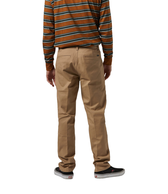 BRIXTON MENS CHOICE CHINO KHAKI CORD