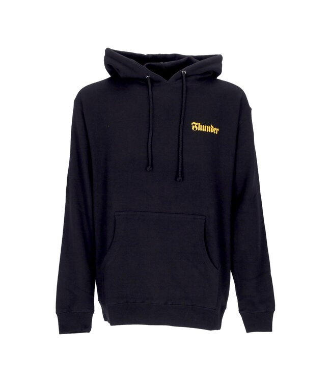 THUNDER MENS SCREAMING SKULL HOODIE BLACK