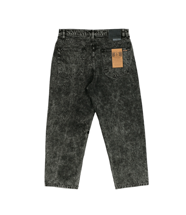 VOLCOM MENS BILLOW TAPERED PANT LIGHT ACID BLACK