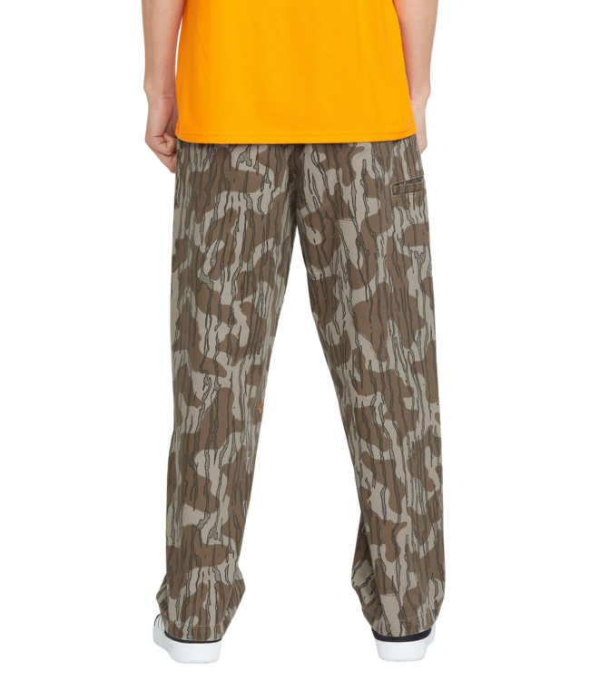 VOLCOM MENS FRICKEN SKATE WORK CHINO BRINDLE