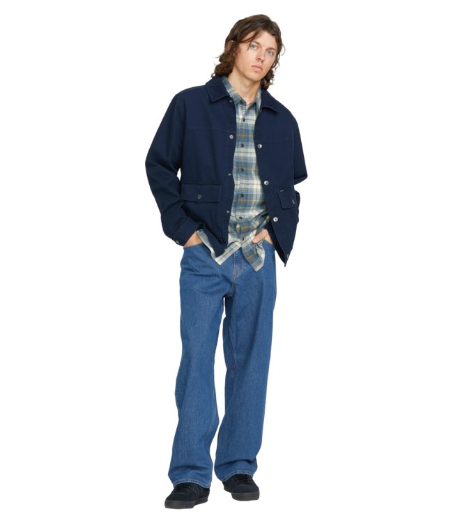 VOLCOM MENS BILLOW DENIM BOLD BLUE