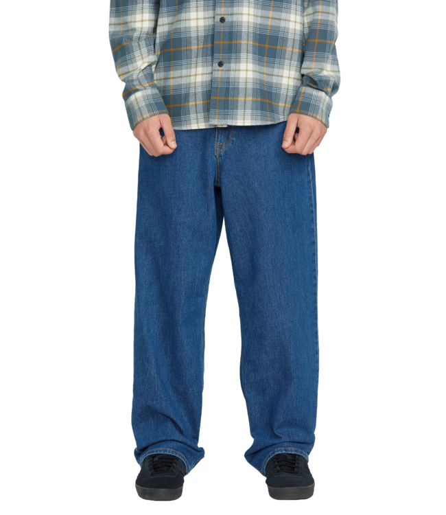 VOLCOM MENS BILLOW DENIM BOLD BLUE