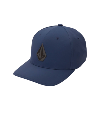 VOLCOM VOLCOM MENS STONE TECH DELTA FLEXFIT HAT NAVY