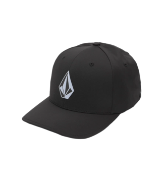 VOLCOM VOLCOM MENS STONE TECH DELTA FLEXFIT HAT BLACK