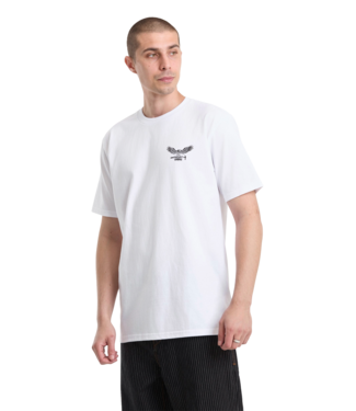 VOLCOM VOLCOM MENS HAMMERED SPLIT SS TEE WHITE