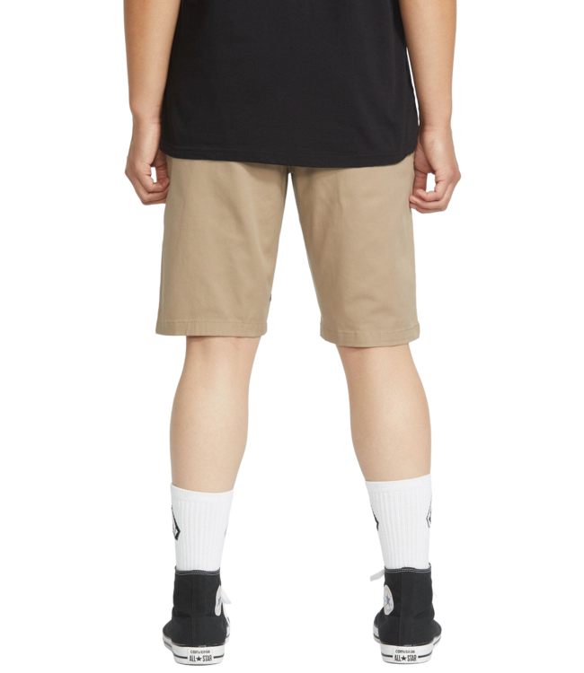 VOLCOM MENS FRICKIN MODERN STRETCH SHORT KHAKI