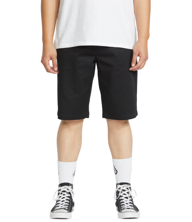 VOLCOM MENS FRICKIN MODERN STRETCH SHORT BLACK