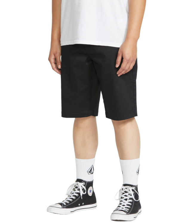 VOLCOM MENS FRICKIN MODERN STRETCH SHORT BLACK