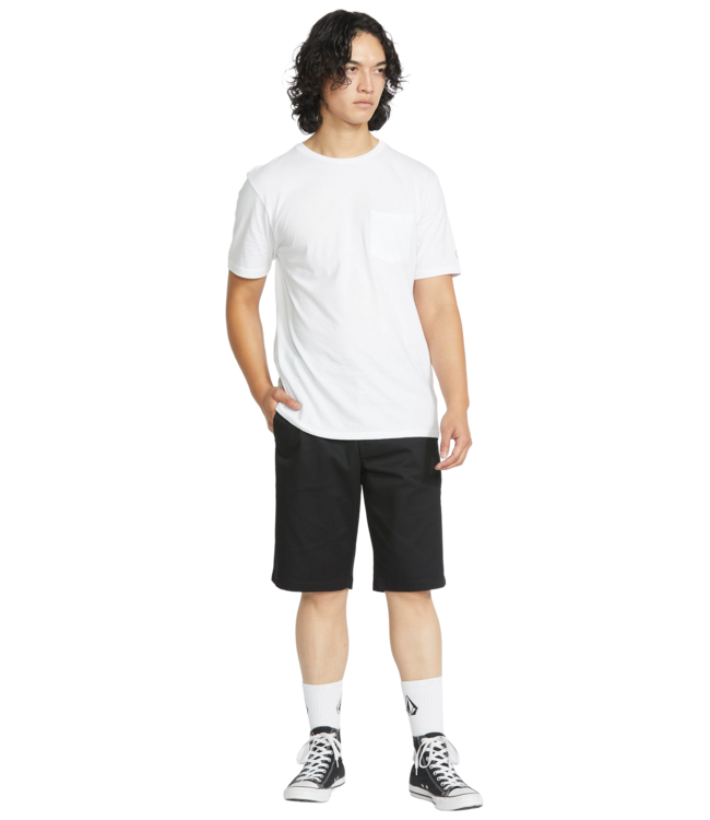 VOLCOM MENS FRICKIN MODERN STRETCH SHORT BLACK