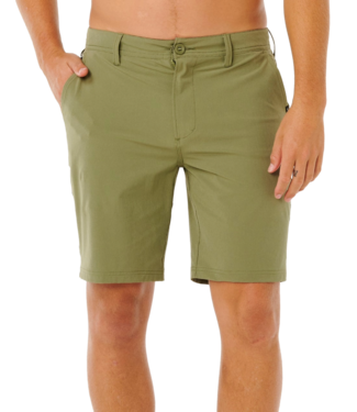 RIP CURL RIP CURL MENS BOARDWALK PHASE NINETEEN SHORT (8231) SURPLUS GREEN
