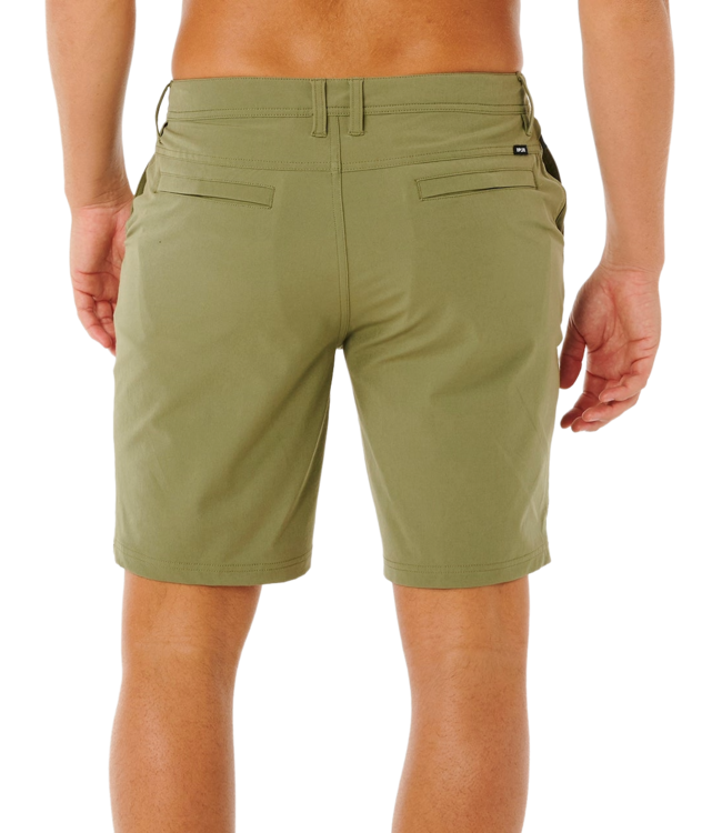 RIP CURL MENS BOARDWALK PHASE NINETEEN SHORT (8231) SURPLUS GREEN