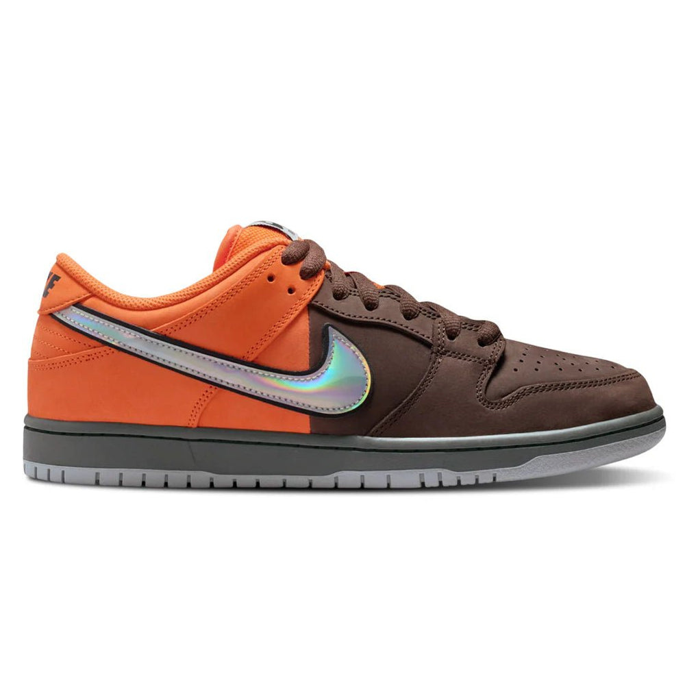 NIKE SB DUNK LOW PRO SHOE (800) SAFETY ORANGE/ WOLF GREY - ONE