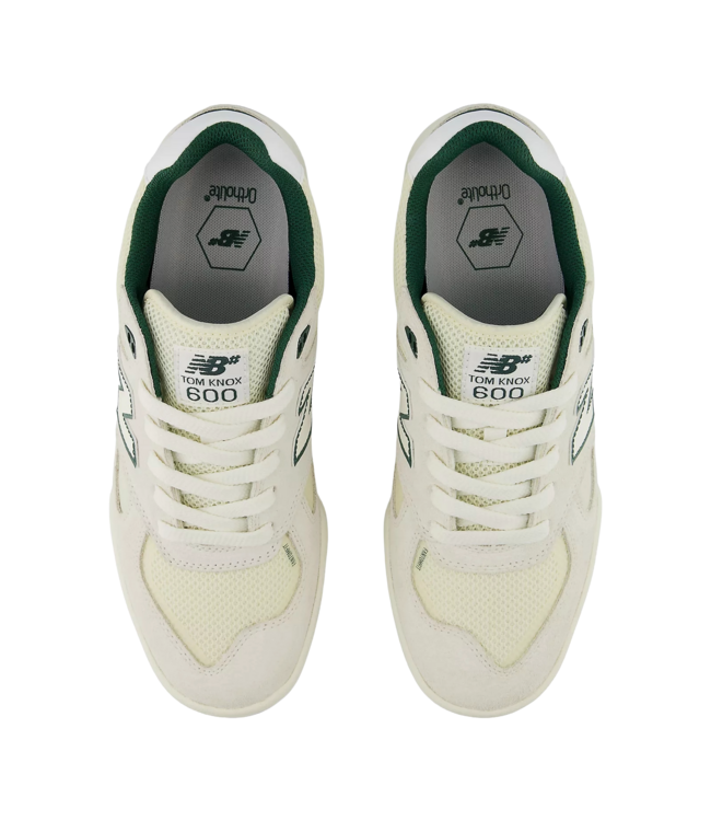 NEW BALANCE MENS NUMERIC 600 TOM KNOX SHOE (TTR) SEA SALT/FOREST