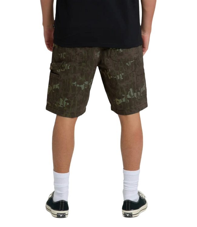 BILLABONG MENS BAD DOG ELASTIC SHORT (XCCK) GREEN CAMO