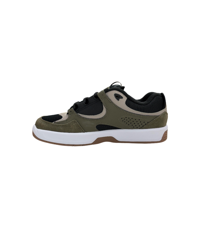 DC MENS KALYNX ZERO S SHOES DARK GREY/OLIVE/TAUPE