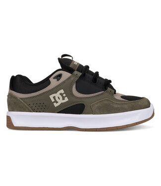 DC DC MENS KALYNX ZERO S SHOES DARK GREY/OLIVE/TAUPE