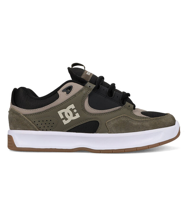 DC MENS KALYNX ZERO S SHOES DARK GREY/OLIVE/TAUPE
