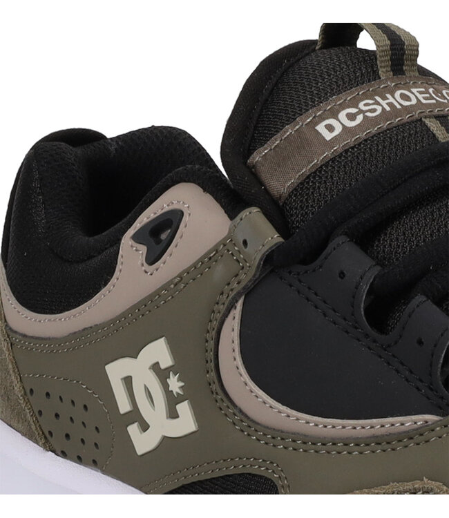 DC MENS KALYNX ZERO S SHOES DARK GREY/OLIVE/TAUPE