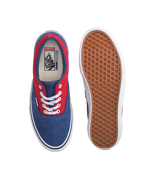 VANS SKATE ERA SHOE (3QG) BLUE/RED
