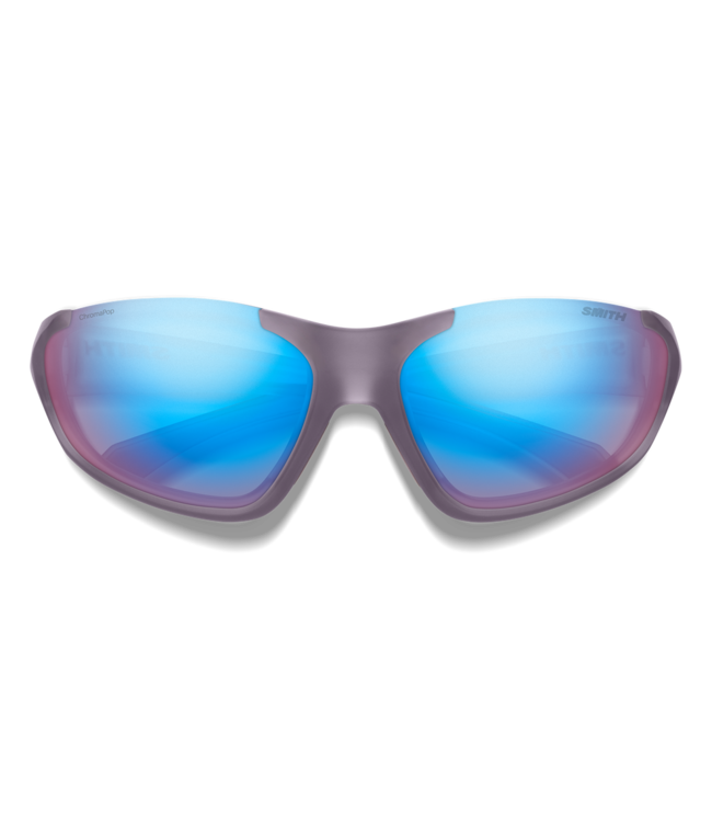 SMITH SLIDERS METEORITE CRYSTAL SUNGLASSES w/ CHROMAPOP LOW LIGHT ROSE BLUE MIRROR
