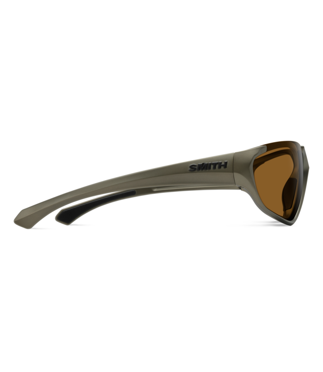 SMITH SLIDERS MATTE OLIVE OIL SUNGLASSES w/ CHROMAPOP BROWN