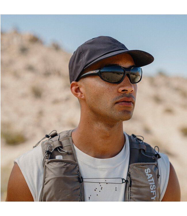 SMITH SLIDERS MATTE BLACK SUNGLASSES w/ CHROMAPOP BLACK