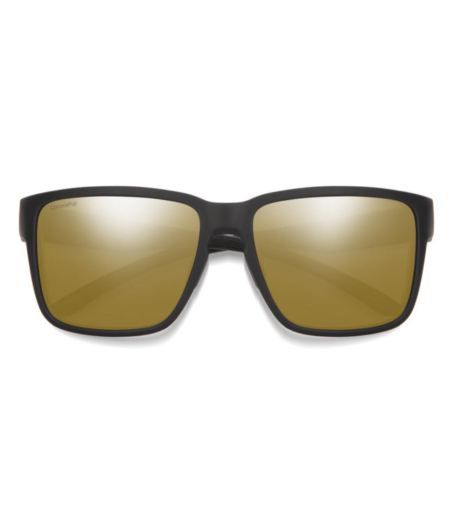 SMITH EMERGE MATTE BLACK SUNGLASSES w/ CHROMAPOP POLAR BRONZE MIRROR