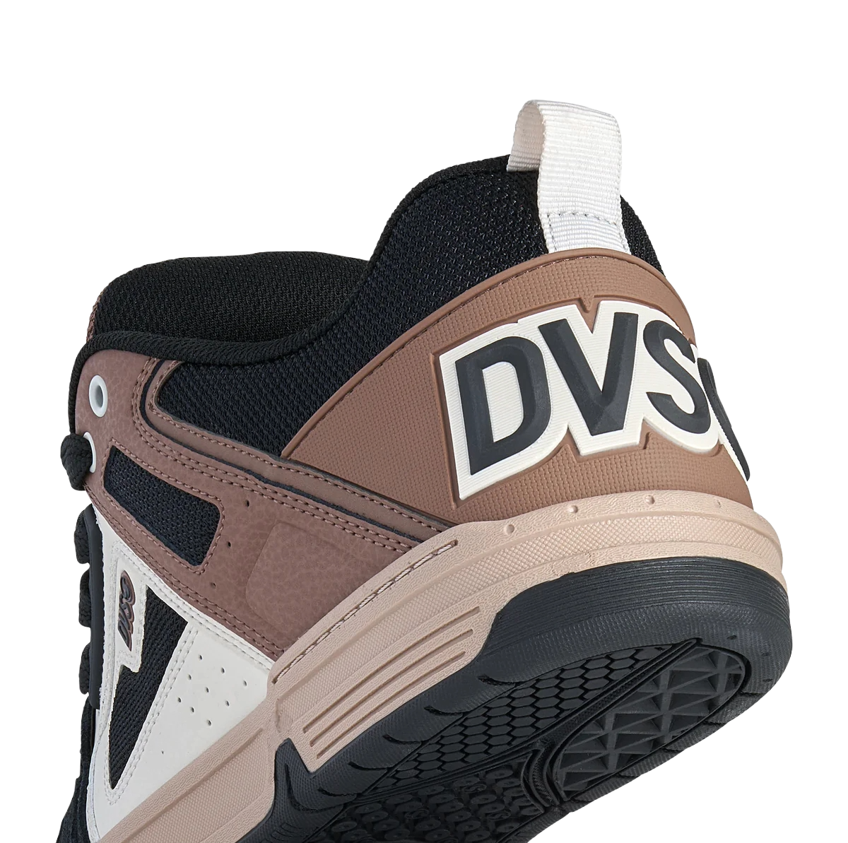 DVS MENS COMANCHE SHOE BLACK/TAUPE/BROWN - ONE Boardshop
