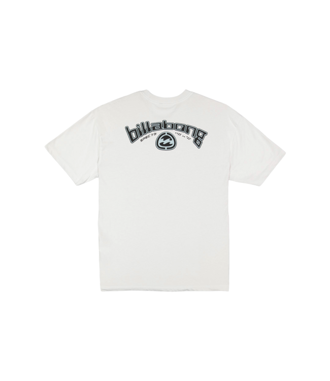 BILLABONG MENS SPEC 73 BIO ARCH OG SHORT SLEEVE TEE FOG GREY