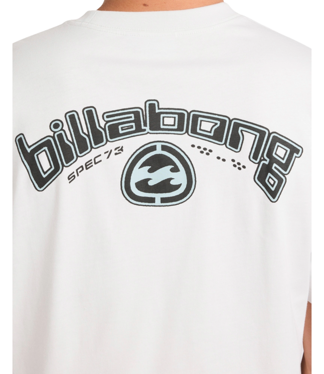BILLABONG MENS SPEC 73 BIO ARCH OG SHORT SLEEVE TEE FOG GREY