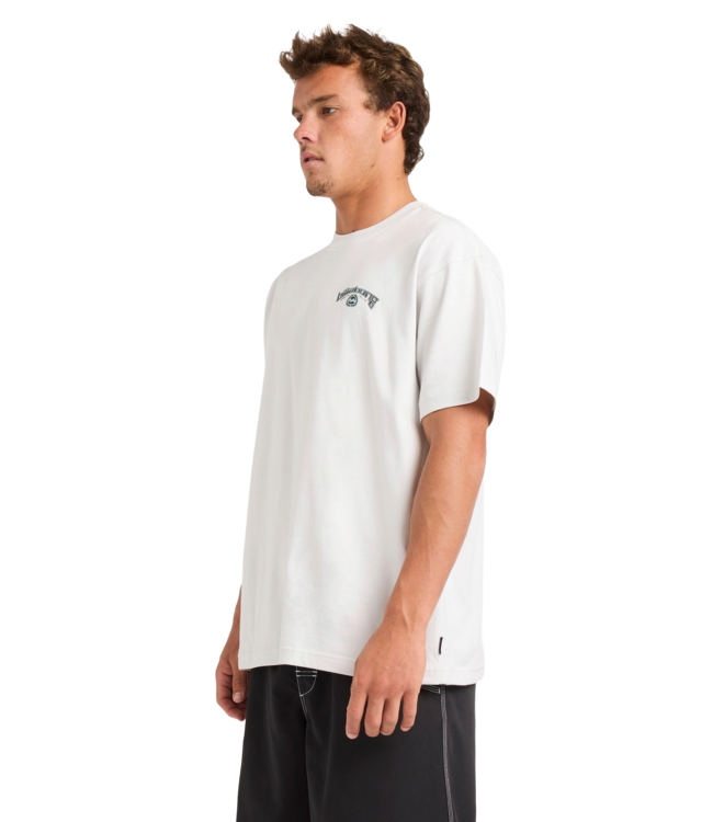 BILLABONG MENS SPEC 73 BIO ARCH OG SHORT SLEEVE TEE FOG GREY