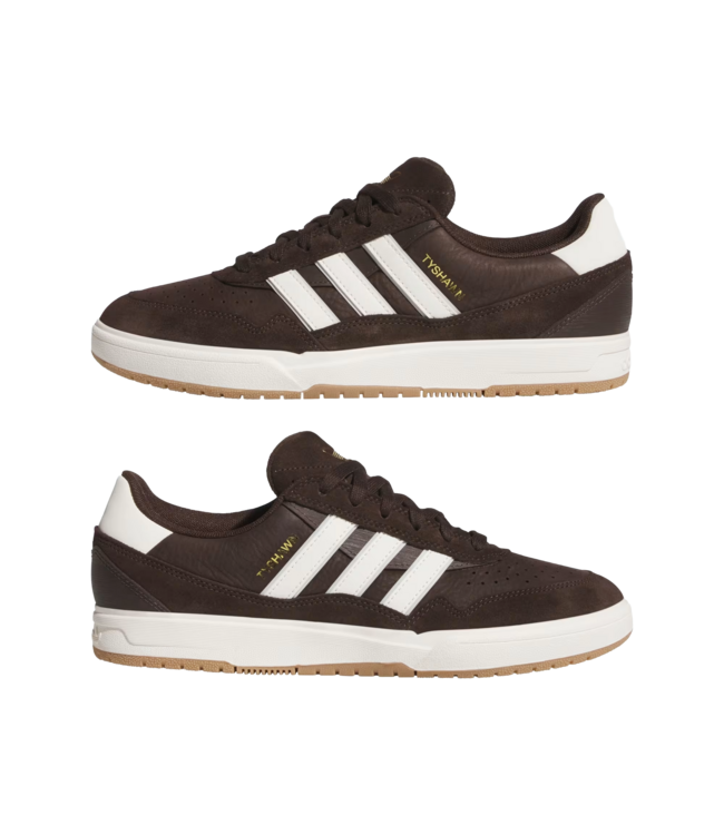 ADIDAS MENS TYSHAWN II SHOE BROWN